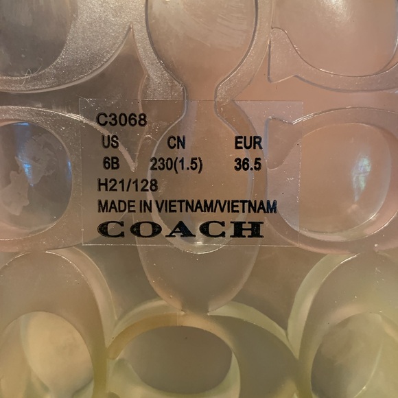 Coach Ulyssa rubber slides - Picture 7 of 8